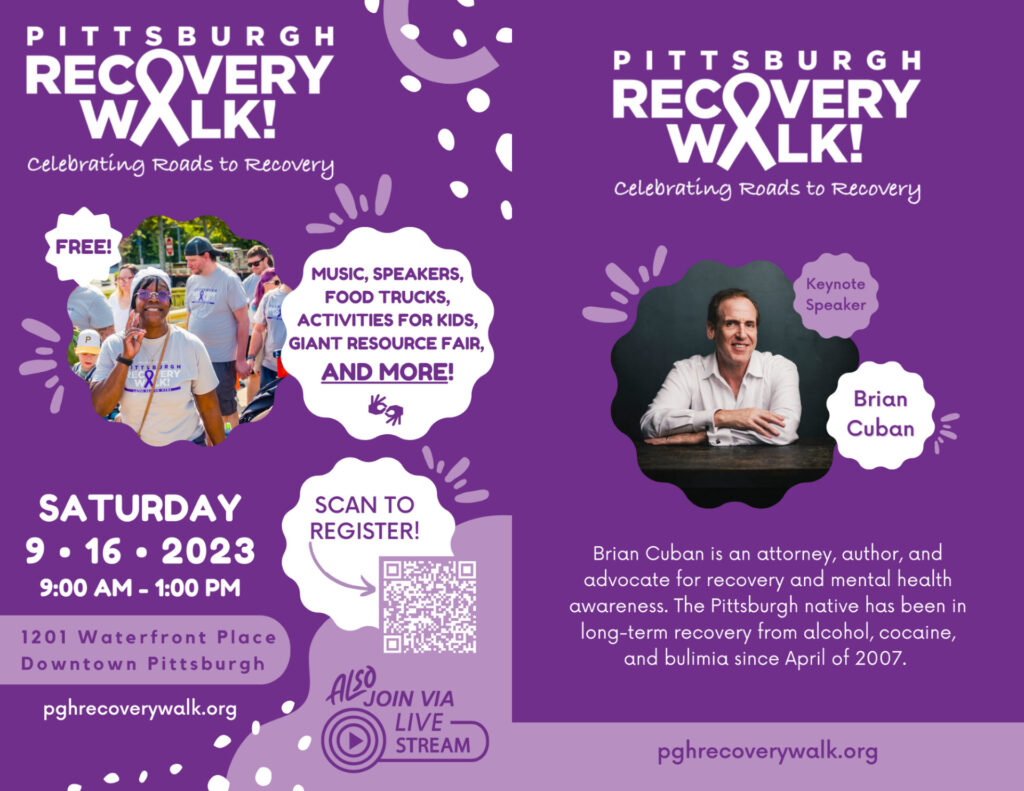 pittsburgh recovery walk